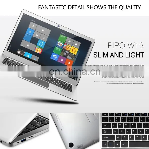 Pipo W13 64GB 13.3 Inch Intel Apollo Quad Core CPU Win Dows 10 Tablet PC photo-5