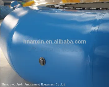 Water Park Inflatables Water Floating Toys Round Trampoline Jumping in the Center photo-4