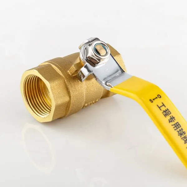 ML-2028 2 Sheet 2 Way Manual Flow Control Brass Ball Valve
