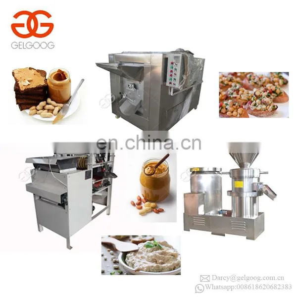 Factory Price Nut Butter Production Line Chickpea Paste Colloid Mill Grinding Grinder Almond Butter Machine photo-2