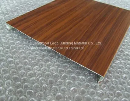High Side Windproof Aluminum Buckle Ceiling Clubhouse Oak Grain photo-3