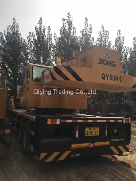 XCMG 50ton/25ton/70ton/100ton Truck Crane QY50K Cheap photo-3
