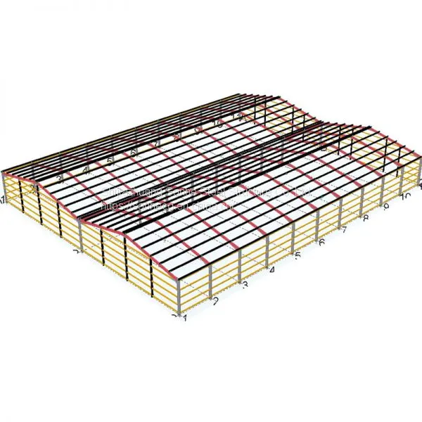 Prefabricated Steel Structure Building for Warehouse and Workshop