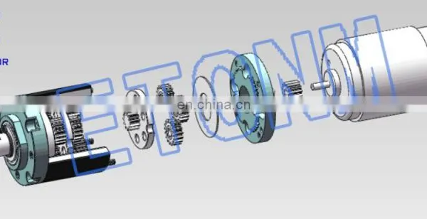 High Torque 12v Brushless 5nm Gear Motor photo-5