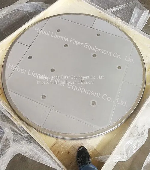 1 2 5 10 20 50 100 um Micron Stainless Steel Sintered Wire Mesh Nutsche Filter Disc Plate