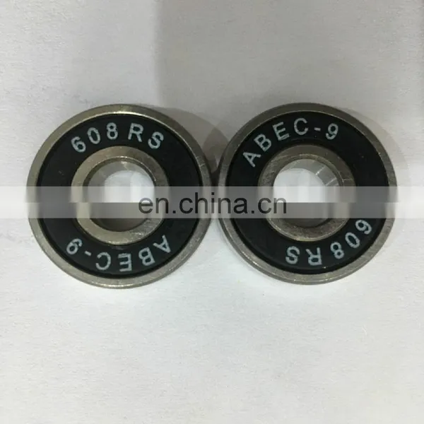 Miniature Ball Bearing 608 2RS Skateboard Bearing 608 8*22*7mm photo-4