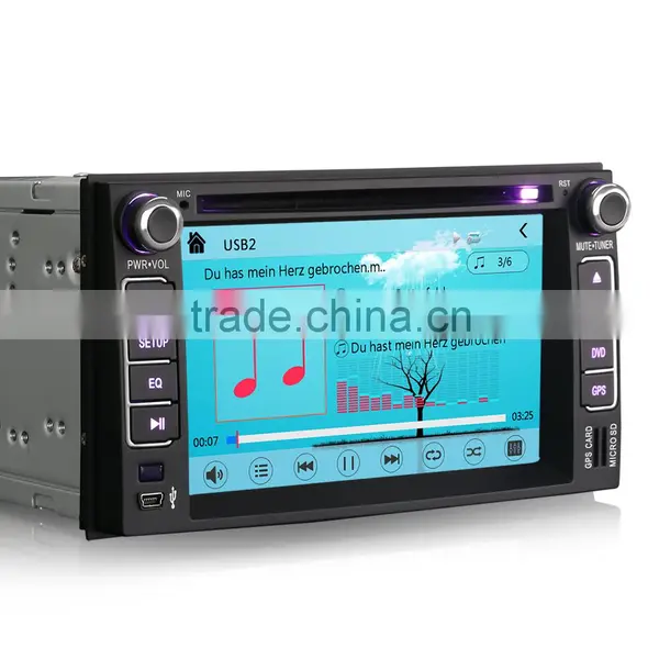 Erisin ES7677M 6.2" Touch Screen 2 Din Car DVD GPS Navigation System photo-5
