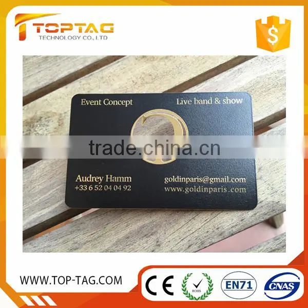 Black Stainless Steel Business Cards / Metal Business Cards Quality Choice photo-2
