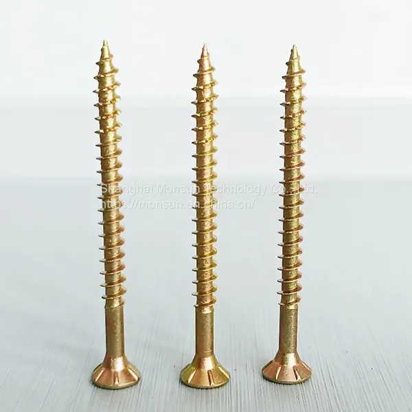 Particle Board Screws Chipboard Screws 6 Lobe Drive Phil &Square Drive Wood Screws photo-3
