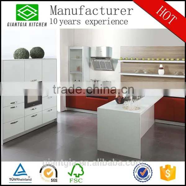 2016 New Product Modern Kitchen Design Lacquer Kitchen Cabinets Sale