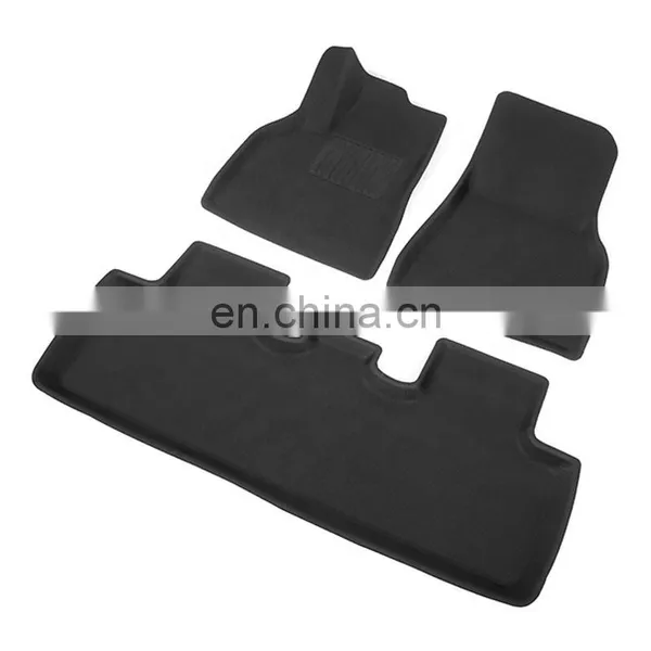 2021 Style 3D Floor Mats for Tesla Model y Car Parts Easy to Wash photo-5