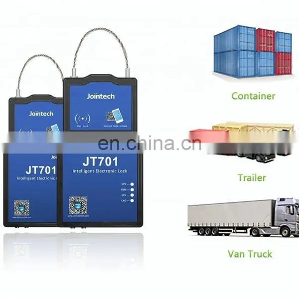 Jointech New 4G Smart GPS Electronic Seal Tracker Lock JT701 for Container Tracking photo-3
