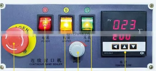 Automatic Horizontal Plastic Film Bags Heat Sealing Machine Continuous Band Sealer Machine photo-3