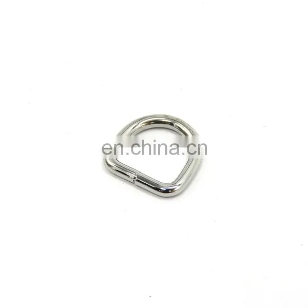 Factory Price Welded Metal Iron Weld D Ring For Handbags photo-3