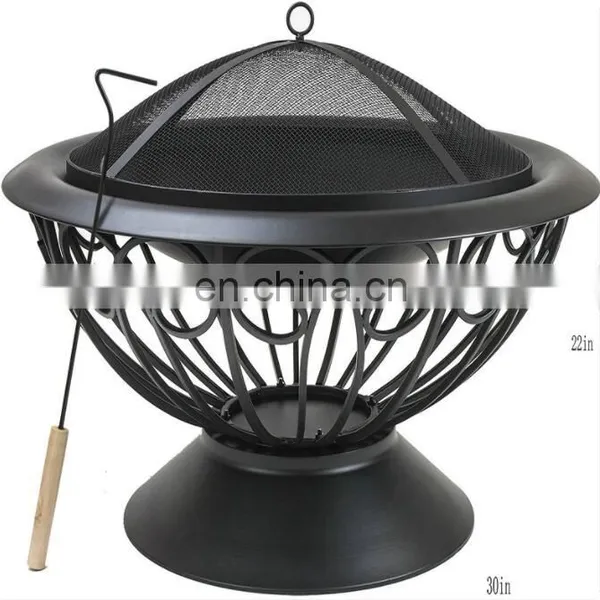 Round Outdoor Portable Charcoal Korean Gas BBQ Grills photo-5