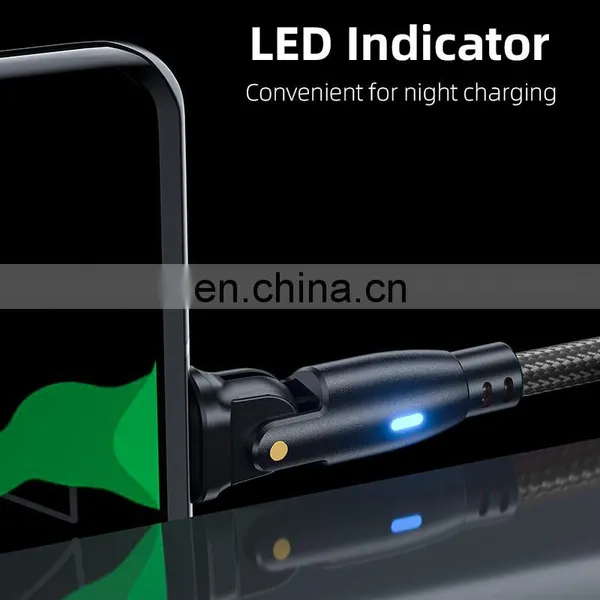 PD 100W 180 Degree Charging Cable Fast Charging Type C Charger Data Transfer Mobile Phone Usb C Data Cable photo-5