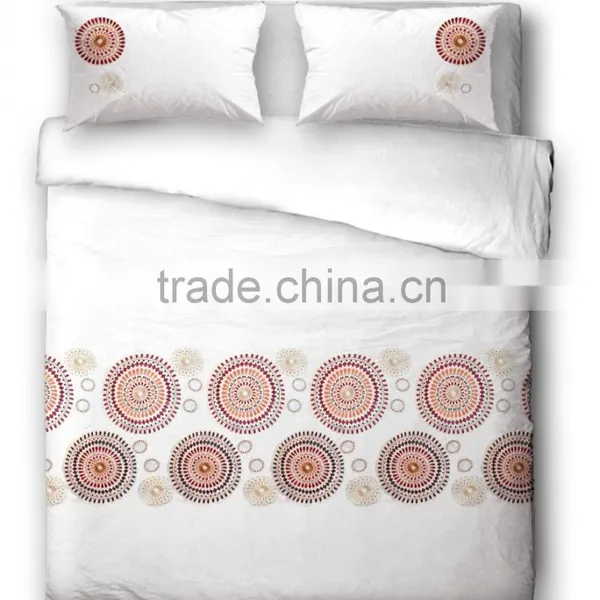Fancy Traditional Embroideried Floral Duvet Cover photo-3
