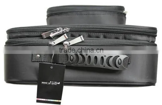 Professional Nylon Makeup Artist Travel Case,polyester Cosmetic Vanity Bag Case,soft Polyester Travel Cosmetic Organizer photo-6