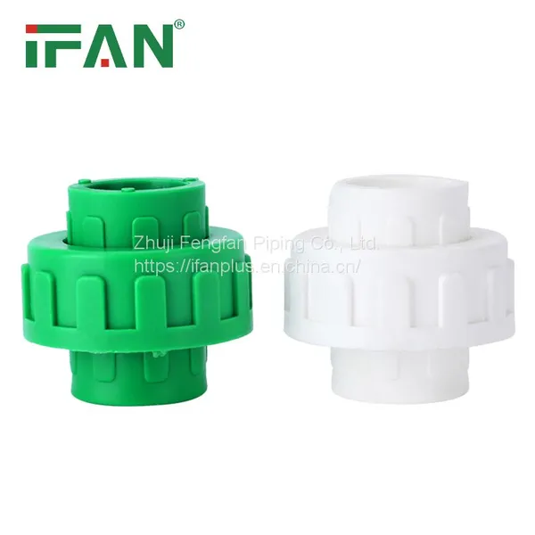 IFAN Wholesale Plastic Union Pipe Fittings Green Customized PPR Pipe Fitting photo-2