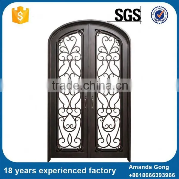 Professional Wrought Iron Handles Front Door photo-4