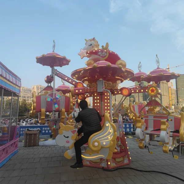 Factory Price Park Outdoor Indoor Equipment Rotary Amusement Rides Self-control Plane Aircraft for Children photo-2
