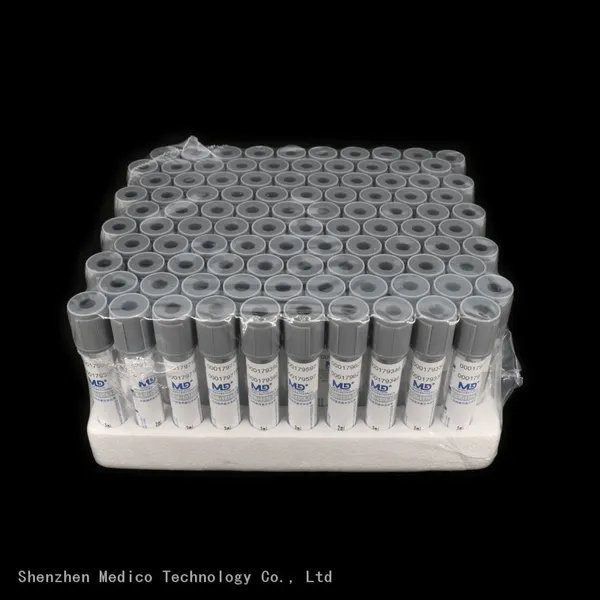 Glucose Blood Collection Tube Disposable Vacuum Plasma Blood Collection Tube for Blood Glucose Determination photo-5