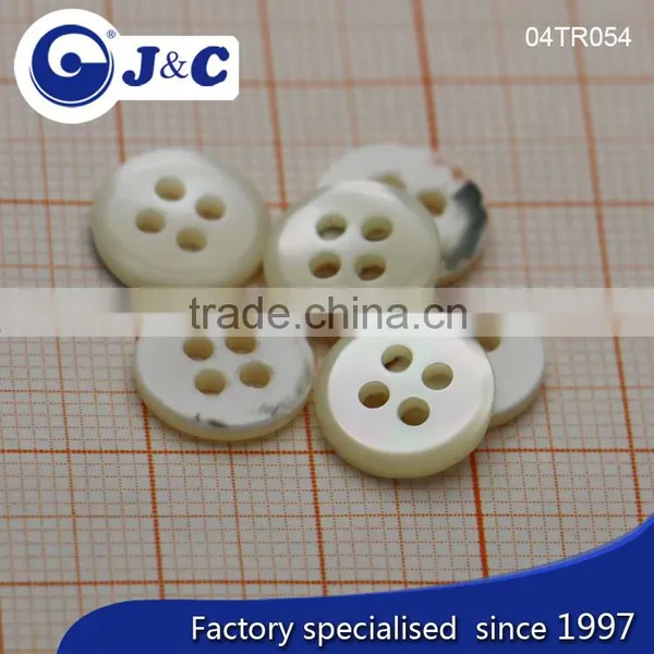 J&C Flat Trocas Shell Buttons With Red Bottom for Fashion Shirt.TR053,054 photo-4