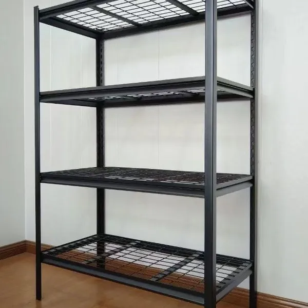 Adjustable Metal Boltless Rack Shelf Medium Duty Warehouse Storage Metal Racks for Showcases photo-4