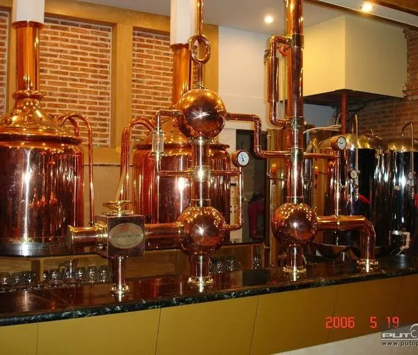 Copper Brewing Equipment With 304 Stainless Steel Fittings and Digital Temperature Control photo-3