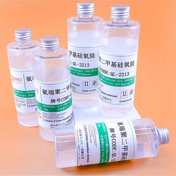 Silicone Oil Factory Wholesale Ammonia-Terminated Polydimethylsiloxane 2213 Amino-Terminated Silicone Oil for Textile Softening Chemical Raw Material photo-4