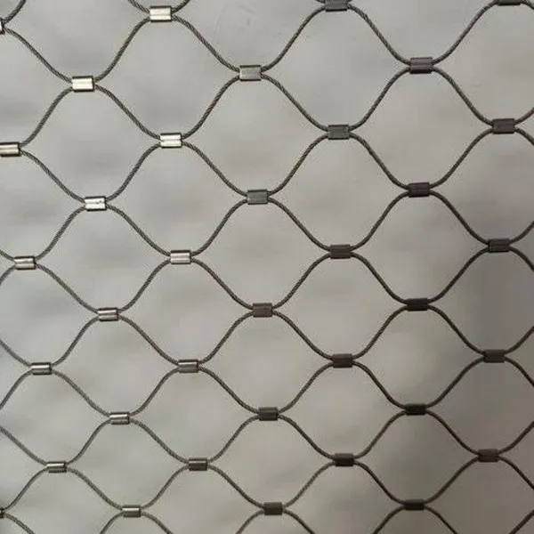 304/316 Stainless Steel Rhombus Cable Mesh for Stair Railing and Zoo Use photo-4