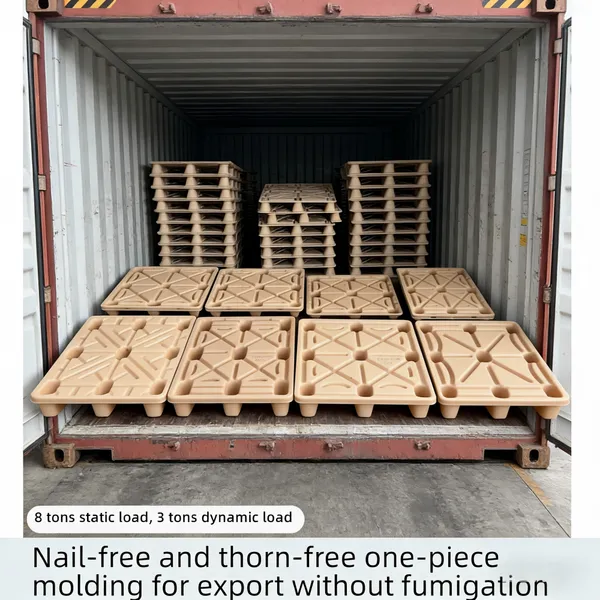 Food and Pharmaceutical Grade Molded Wood Pallets — Nail-Free, Splinter-Free, Safe, and Eco-Friendly photo-2