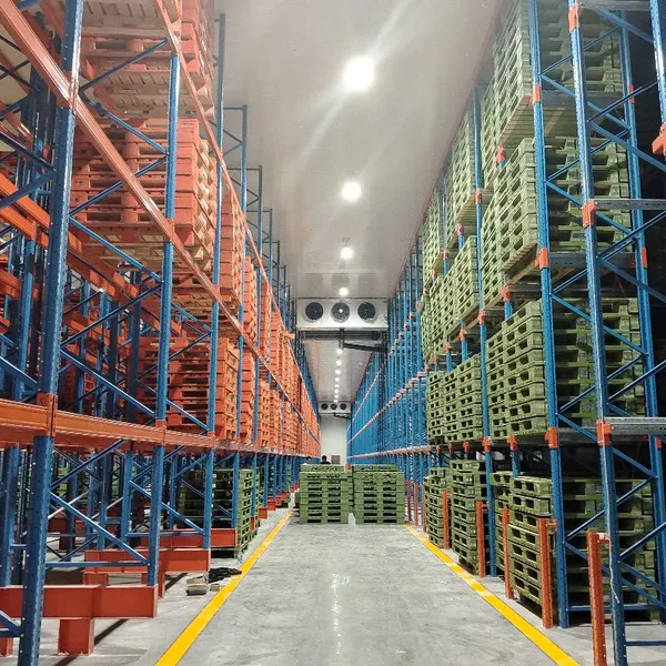 Selective Pallet Racking System With Adjustable Aisle for Industrial Storage