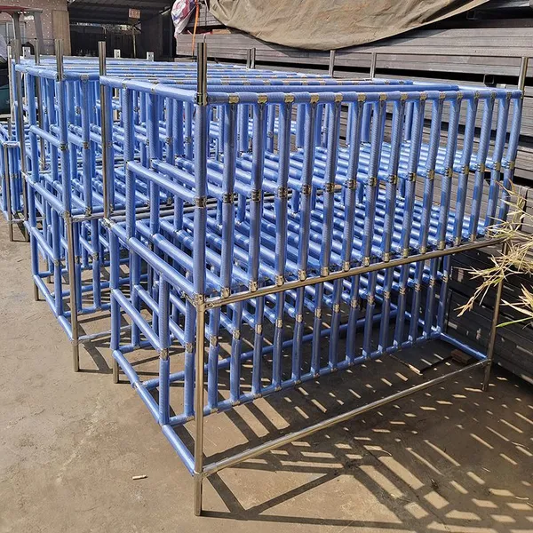 Customizable Modular Lean Tube Storage Rack for Industrial Parts