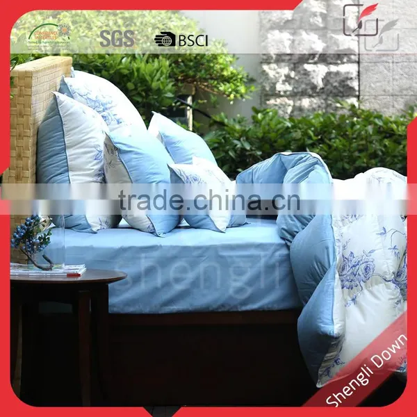 Children Washed Pure Goose Feather Down Filled Bed Mattress Topper photo-5