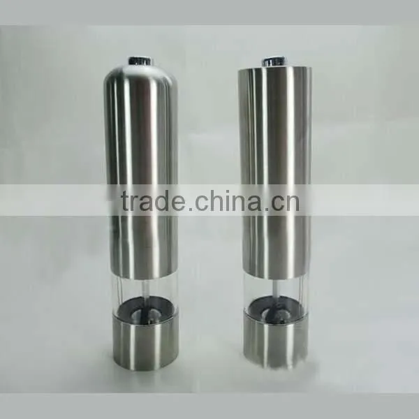 Supply High Quality Electric Pepper Grinder Salt and Pepper Mills Electric Pepper Mill 265g photo-3
