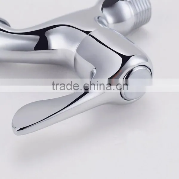 Low Price Promotion Brass Single Cold Washing Machine Faucet Single Lever Single Hole Water Faucet photo-6