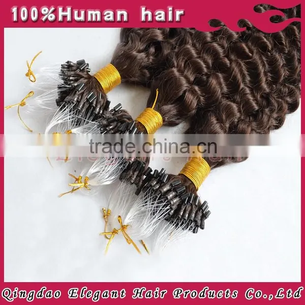 Wholesale Brazilian Human Hair Extension Ombre Micro Loop Ring Hair Extension photo-5
