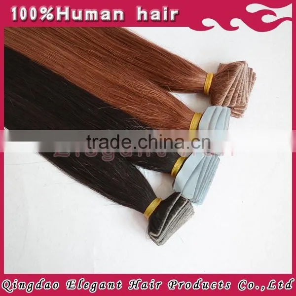 High Quality Virgin Remy Double Sided Hair Tape Seamless Extensions photo-5