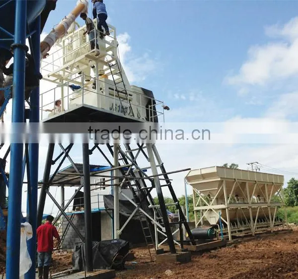 2016 Factory Price Concrete Machinery Small Mobile Concrete Batching Plant photo-6