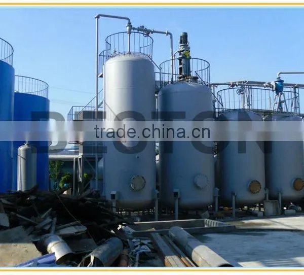 Automatic Used Plastic Oil Refining Unit Waste Oil Recycling Machine Used Tire Oil Refining Unit With CE ISO photo-2