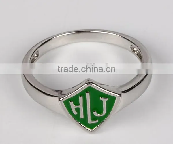 Top Quality Popular Green Lantern Wedding Ring photo-6