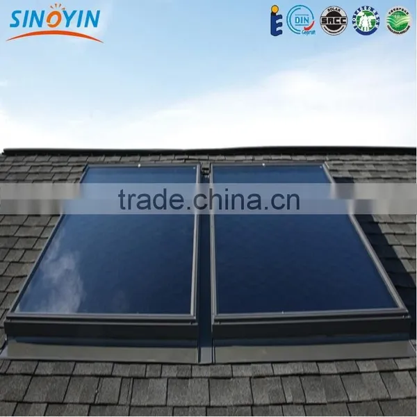 Solar Water Heater Heating System For Home Use,Easy to Install on Flat Roofs and Walls photo-3