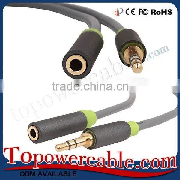 Male To Female Aux Cable Cord Audio Cable Lead Car Aux Cord For Samsung Level photo-4