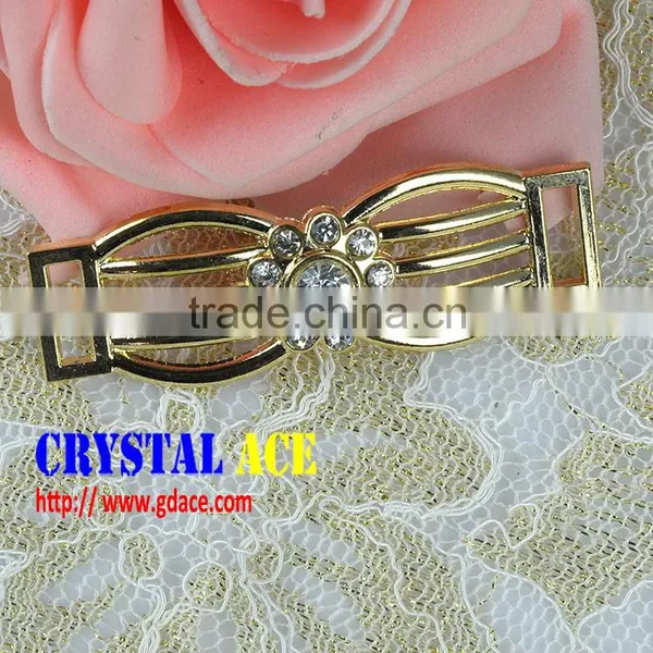 2015 Fashion Adjustable Buckle, Belt Buckle Manufacturers, Crystal Rhinestone Ribbon Buckle for Bikini Decoration photo-5