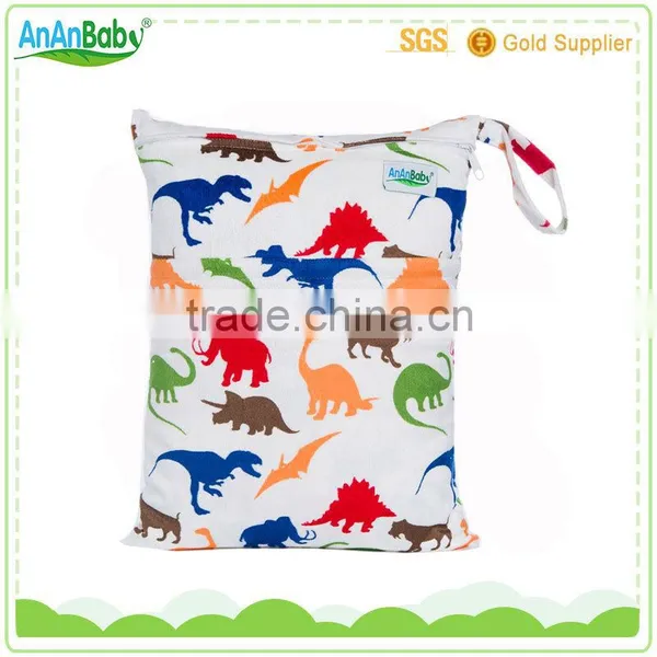 AnAnBaby Double Zipper Diaper Bags Baby Travel Bags