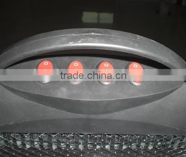 Grey Electric Heater In 3 Lamps photo-5