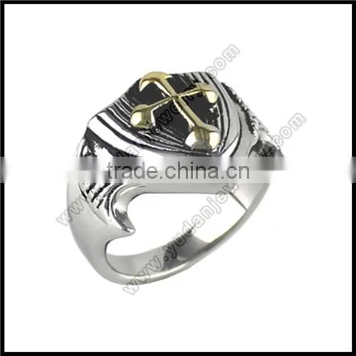Stainless Steel Cross Ring Jewelry Wholesale