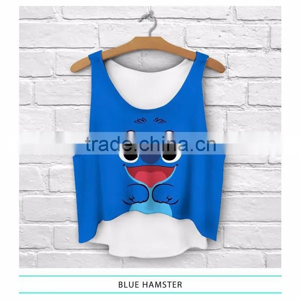 Chinese Supplier Ready Stock Custom Sublimation Print High Quality Baseball Gym Tank Top photo-3