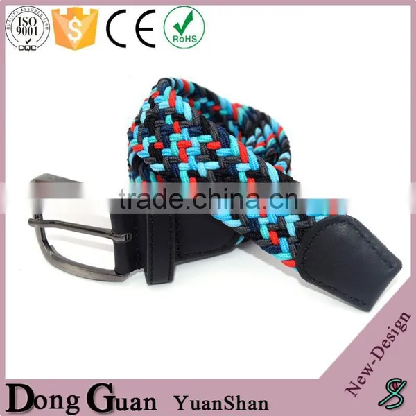 2016 Hot Sale Mixed Color Elastic Belt Metal Keeper Handmade Beaded photo-4